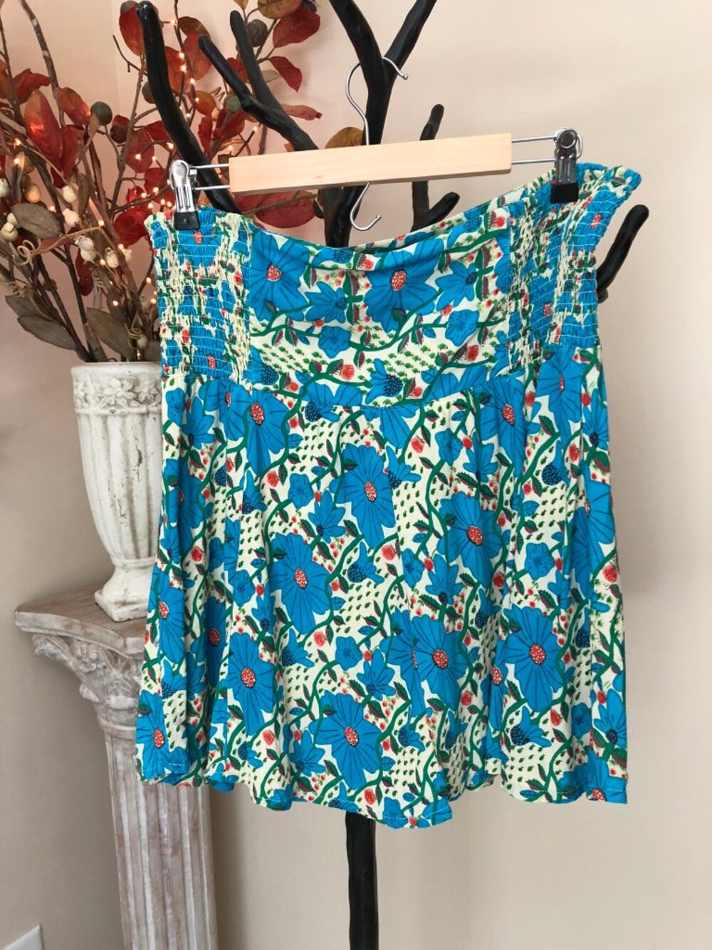 Natural Life XL floral Malia Skirt